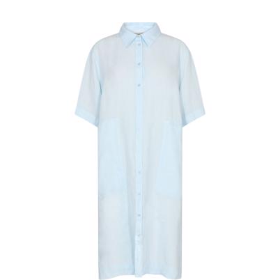 Mos Mosh Mal Linen Shirt Dress Skywriting
